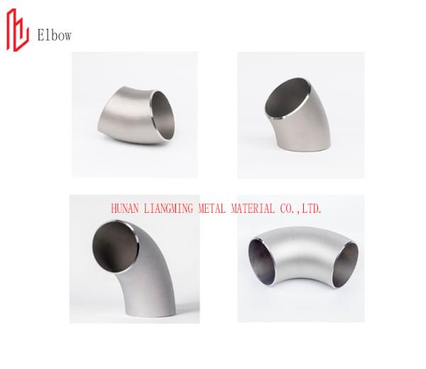 Carbon Steel Stainess Steel Seamless Pipe Fittings 45 / 90 / 180 Degree Elbows