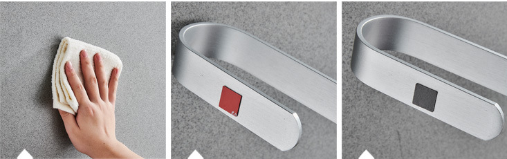 Fire Resistant Wall Mounted Silver 24cm Steel Shoes Rack