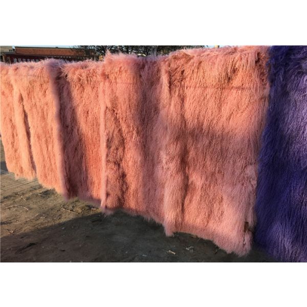 Manta real mullida de la zalea del pelo largo para las fundas de asiento de la cama/del sofá/de la silla