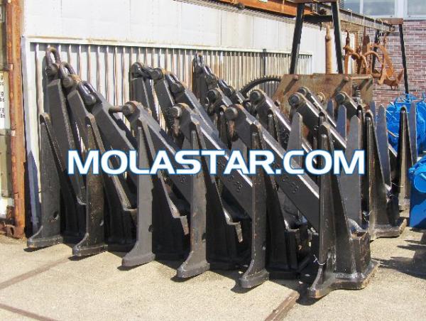 Molastar Stockless Steel Anchor For Sale D-HONE Anchor Steel Anchor For Marine High Holding Power Anchor