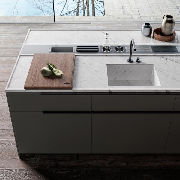 Simple One-stop Kitchen Solution Kitchen Cabinet Units With Kitchen Cupboard For Apartment