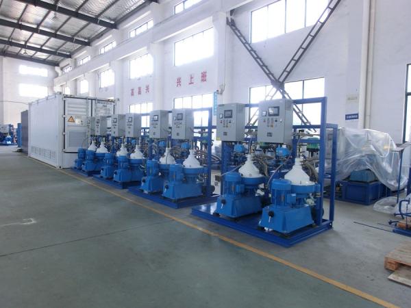 Custom Centrifugal Hfo Purifier Separator , Lube Oil Purification System