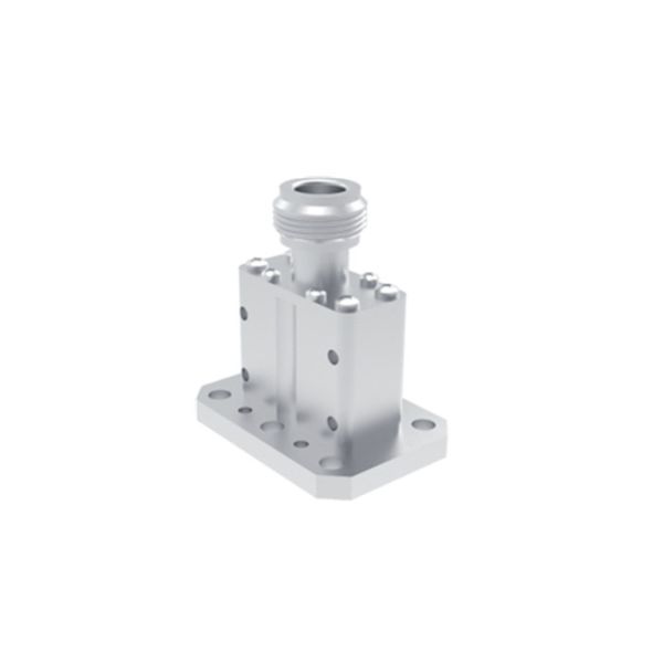 6GHz~18GHz WRD500 To N Type Female End Launch Waveguide To Coax Adapter N/WRD500-KF1