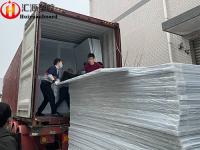 Anti UV White Corflute Sheets , Flat PP Hollow Corrugated Sheet