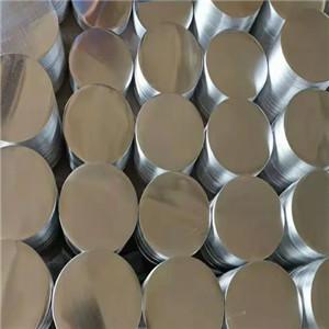 Heat Resistant Embossed Aluminum Wafers 1050 O Temper Aluminum Round Plate