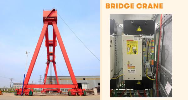 High Speed 75KW Variable Frequency Drive Carry Deck Crane VFD For Crane