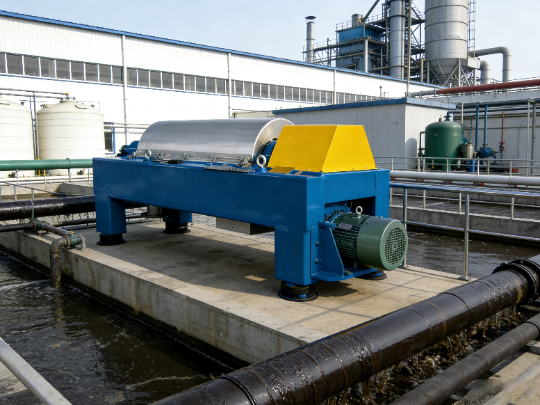 Advanced Technology Industrial Heavy Duty Decanter Centrifuge for River Sludge