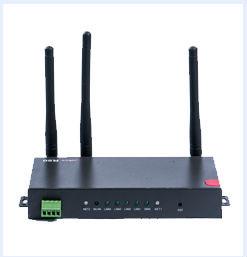 Industrial Wireless 4-Port Ethernet WCDMA-WCDMA Router with Dual SIM 3G, RS232, Wi-Fi H50