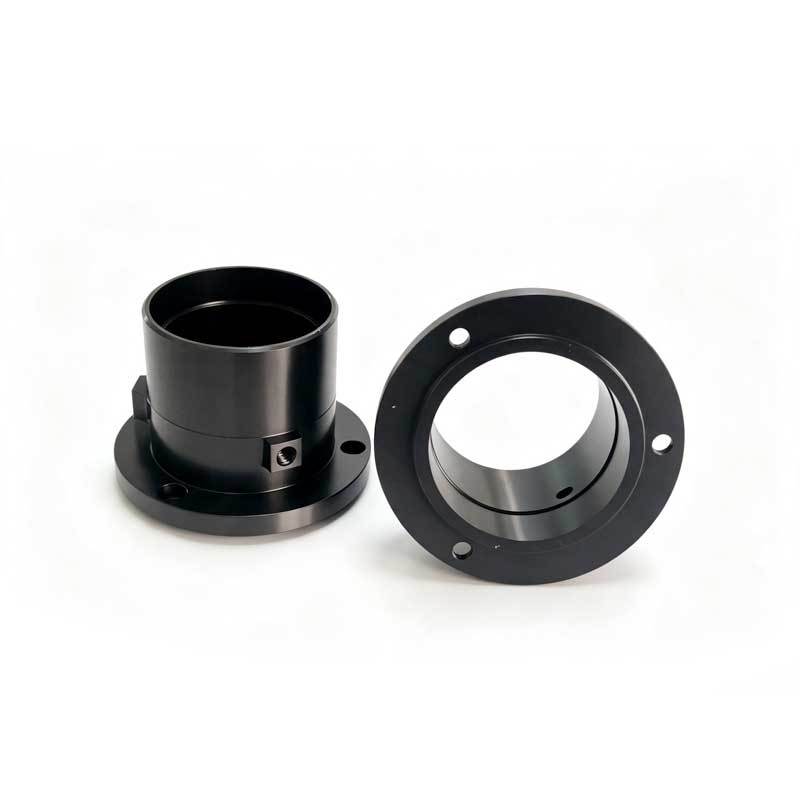 6061 Cnc Turning Aluminum Parts Flange Upper Cover Ra 3.2 μM Surface Roughness