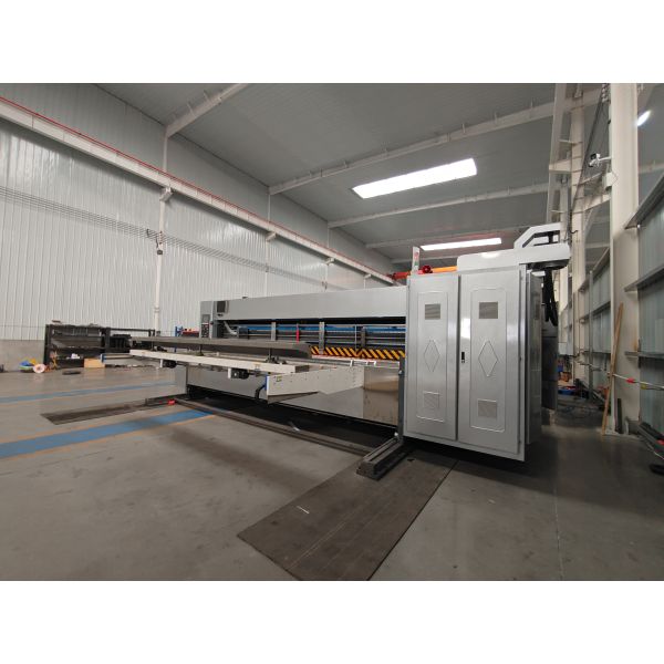 Extra Large 5000mm Corrugated Cardboard Printing Flexo Slotting Die Cutting Machine