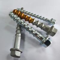A grande galvanização mecânica do mergulho quente de Dacromet 110B serrilhada encanta a âncora concreta principal do parafuso da flange