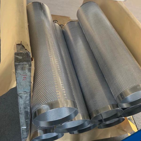 300um Suction Self Cleaning Strainers 30mpa Sintered Metal Filter Elements
