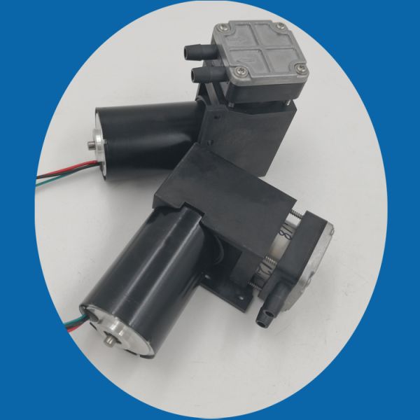 Medical Brushless DC Electric Piston Pump Cycle 18L/M Flow Air / Vacuum Usage