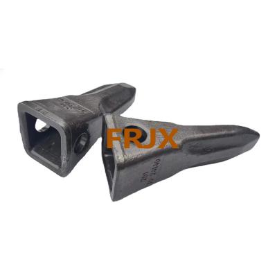 100% Novas dicas de balde Excavadora Dentes de precisão de fundição Amarelo / Preto