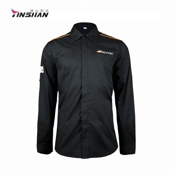 100% Cotton Logo Design Teamwear Shirts F1 Clothes Racing Clothes for Athletes