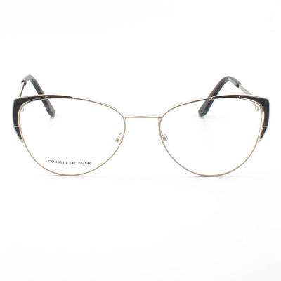 Anti Eyewear leve azul de Logo Customized Cat Eye Metal 140mm