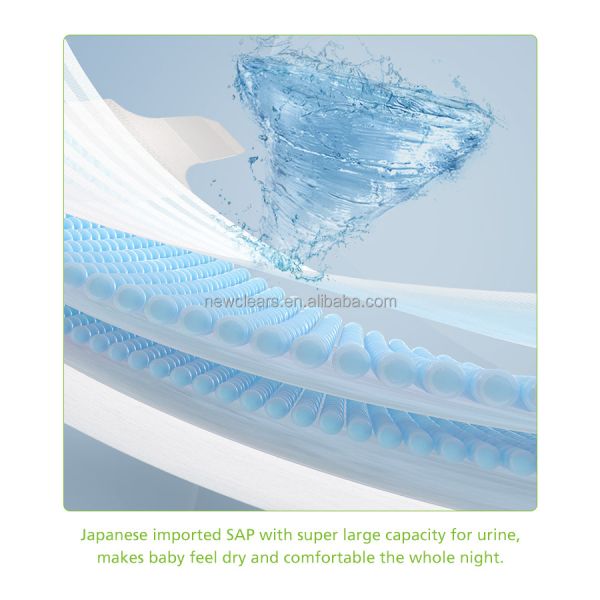 Ворсистого младенца OEM пеленка детей мягкого устранимого Nonwoven ультра тонкая