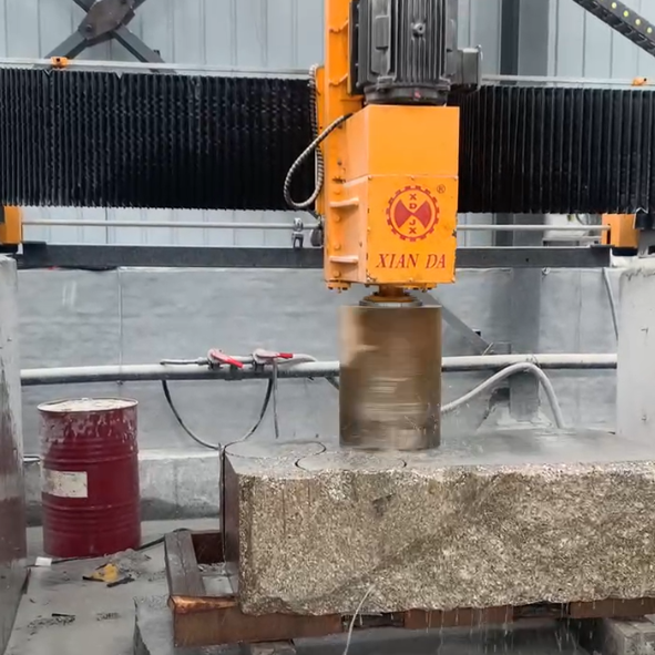 Bridge‑Structure Stone Core Drilling Machine ZDDR‑400, Automatic Stone Hole‑Drilling Equipment