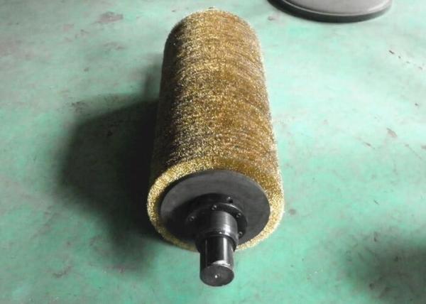 Professional Trimming Long Shaft Balancing Steel Wire Roller Brush Performance