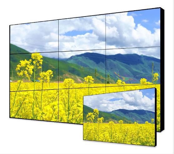 Multi Screen 65inch LCD Free Standing Video Wall 3x3 100/240V AC HR65CB