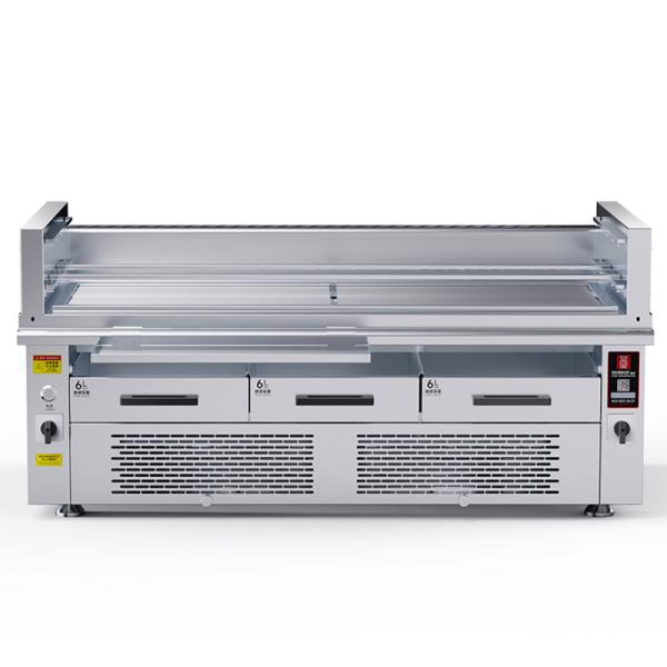 Commercial Smokeless BBQ Grill 15KW High-Temperature