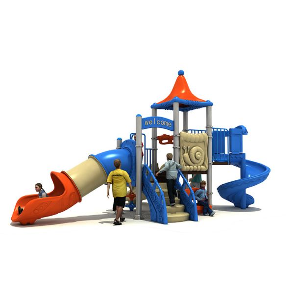 19062 glissières faites sur commande Roto extérieur de terrain de jeu d'enfants ont moulé le support de Surfact