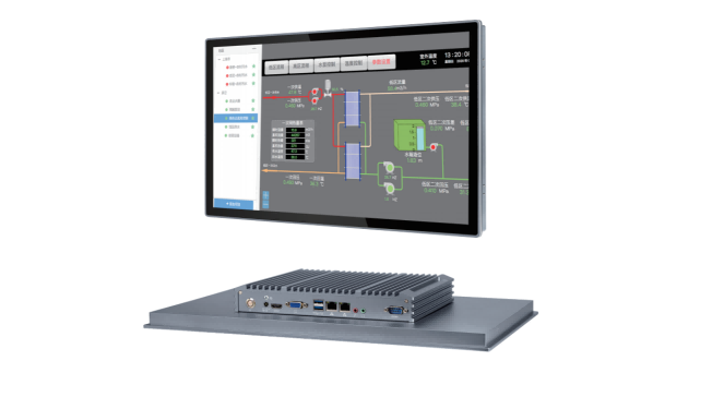 15.6 Inch Touch Screen Industrial Monitor IP65 Fanless H Type Industrial Panel PC