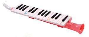 Children/Kids toy OEM Colorful 27 key Melodica with paper box-AGME27A