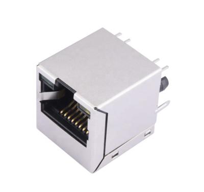 CE Approved 8P 8C Vertical Rj45 Connector With Balun 100M