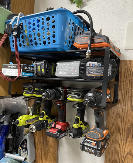 Металлическая проволока 3 слоя Стенная установка Поставка инструментов для организации и хранения беспроводной сверлы