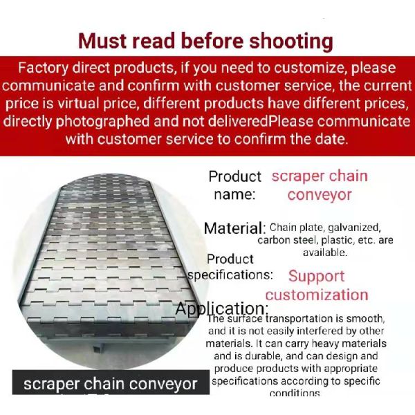 Прикрепленный на петлях транспортер связи цепной плиты предкрылка нержавеющей стали для обломока