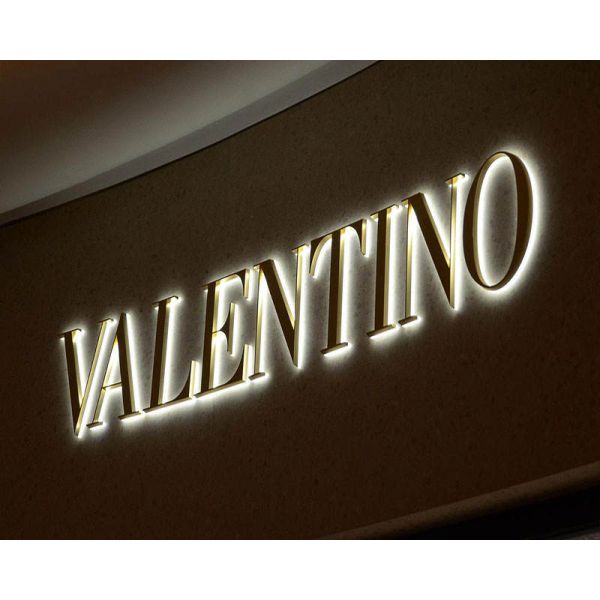 3d Company Name Outdoor Circular Logo Customacrulic Led Sign Backlit Box Illuminated Light Letters