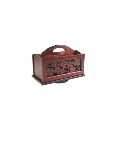 Thick Cardboard Decorative Jewelry Gift Boxes , 10 Inch Square Gift Box Wooden