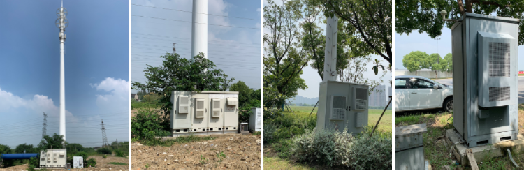 Шкаф оборудования двойной стены алюминиевый на открытом воздухе с кондиционером 500W 220V