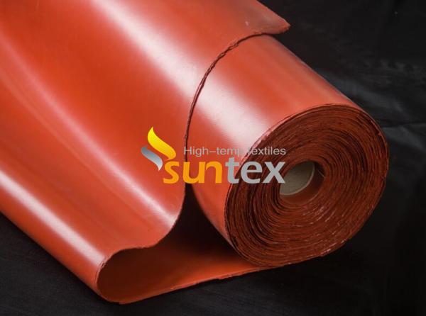 A borracha de silicone revestiu de pano resistente ao calor da fibra de vidro de pano da fibra de vidro o projeto barato do cliente do preço