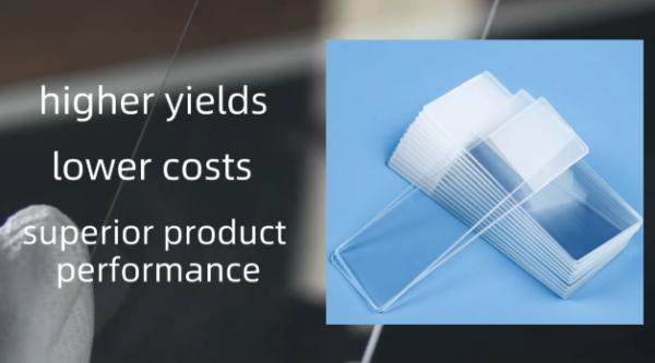 4PB 9-12um Ultra White Glass Substrates Perfect for Microscope Slide Manufacturing