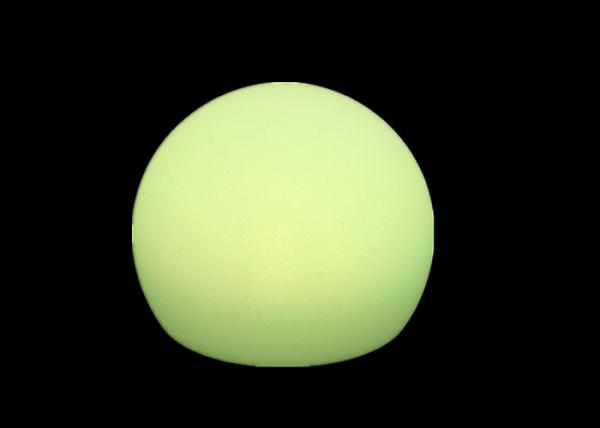 A bola não tóxica do diodo emissor de luz da segurança ilumina a lâmpada da bola da lua do material 15cm do PE para o berçário
