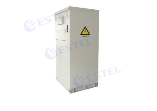 Floor Mounted Outdoor Telecom Enclosure 19 Inch Flame Retardant Materials Anti Rust