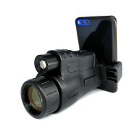 telescópio do monocular do espaço 5X40 da visão noturna de 5x8 Digitas HD para o telefone celular
