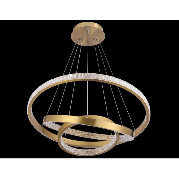 Спальня 100V 1000mm 40W почистила алюминиевый современный свет щеткой кольца