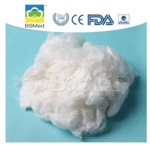 100% Natural Medical-grade Bleached Cotton High Hydrophilic No Fluorescent Agent for Wound Dressing Dental Products