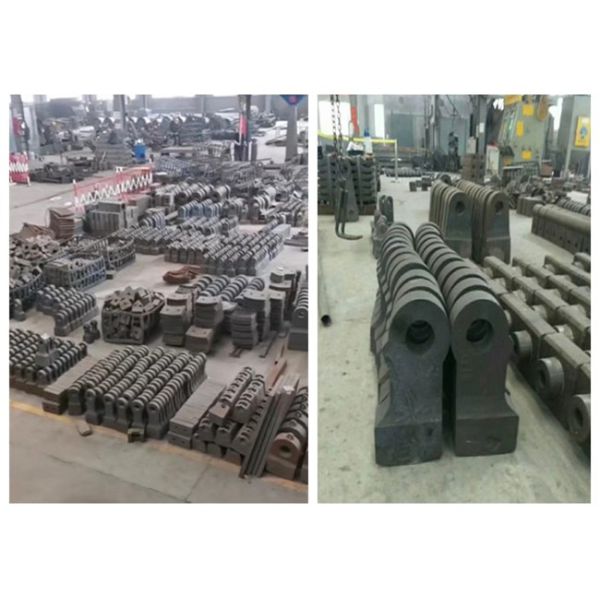 High Mangnese Steel Cement Mill Shell Liners For Ball / Rod Mill Machine