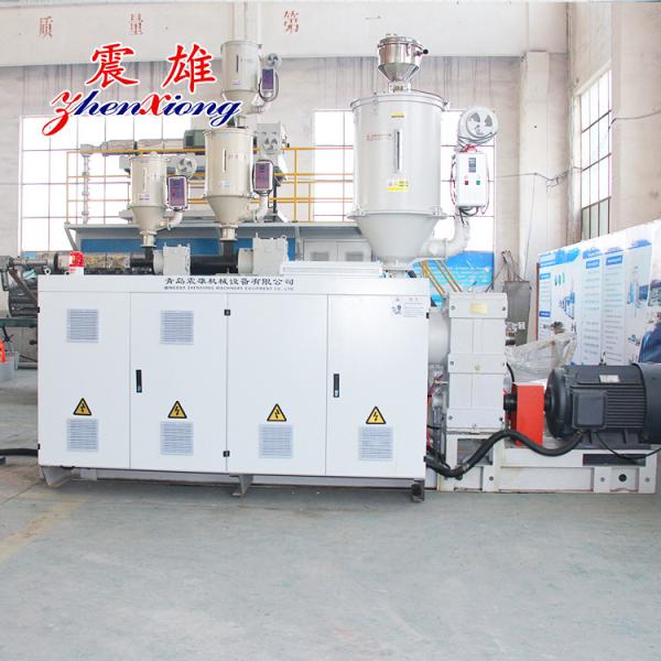 High Yield 20 - 1200mm Plastic Pipe Hdpe Extruder Machine Plastic Pipe Extrusion Line