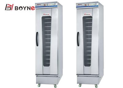 Padaria de aço inoxidável Proofer de quinze bandejas do equipamento elétrico comercial da fermentação 220V