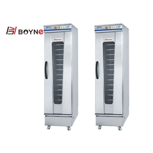 Boulangerie électrique commerciale Proofer de quinze plateaux d'acier inoxydable d'équipement de la fermentation 220V