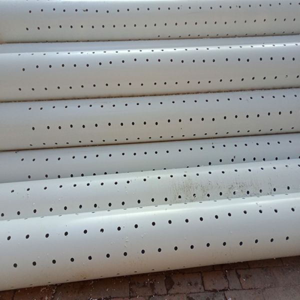4-Inch PVC Drainage Perforated Pipes for Effective Water Drainage and Improved System