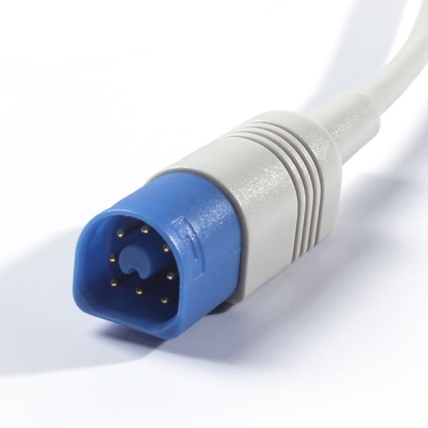 P-Hilips M1196A Reusable Adult Finger Clip SpO2 Sensor Rectangle 8Pin