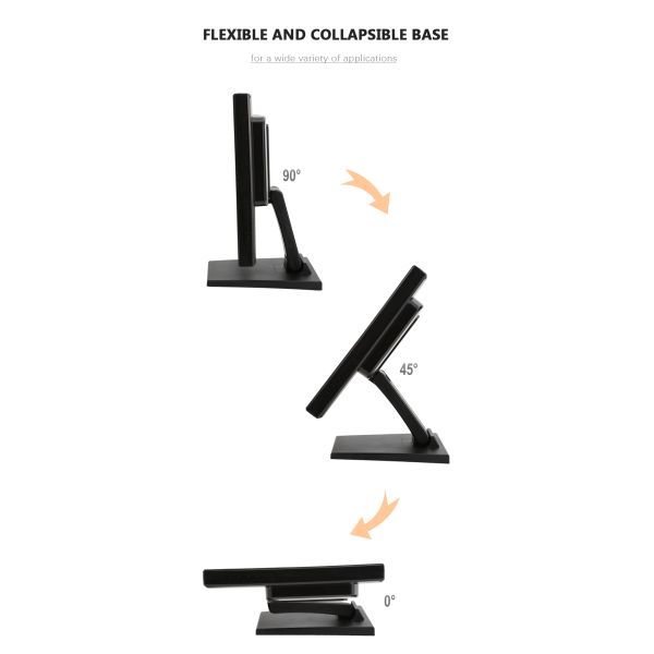 17 Inch 0.297mm Capacitive Touch Screen Monitor Industrial Grade 1280x1024