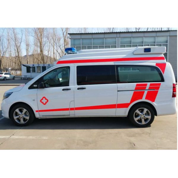 Medical Mercedes Benz Ambulance Gasoline 7 Seats 4×2 White