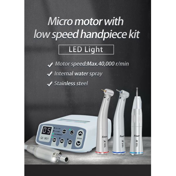 Moteur électrique portatif de LED Handpiece, moteur micro multifonctionnel sans brosse